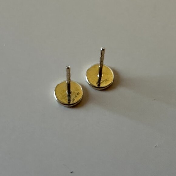 EF Collection Diamond Screw Stud 14k Yellow gold - Picture 6 of 10